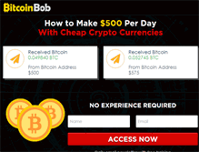 Tablet Screenshot of bitcoinbob.com